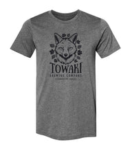 Load image into Gallery viewer, Towaki Short Sleeved Shirt with Black Logo