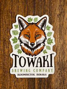 Towaki Sticker with Full Color Logo - 3.5"