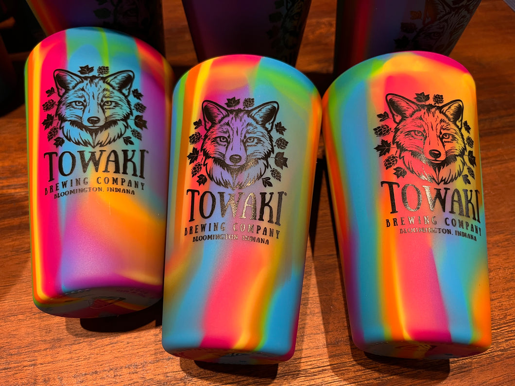 Towaki Rainbow Tye Dye Silipint - 16 oz