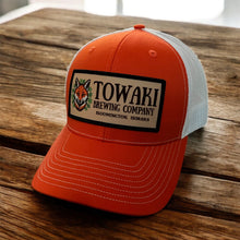 Load image into Gallery viewer, Towaki Trucker Hat with Logo Patch
