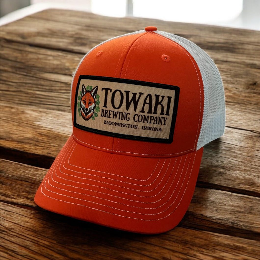 Towaki Trucker Hat with Logo Patch