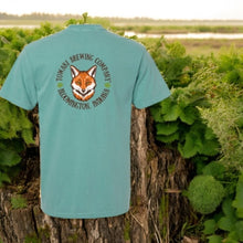Load image into Gallery viewer, Towaki Short Sleeved Shirt with Circular Fox Logo
