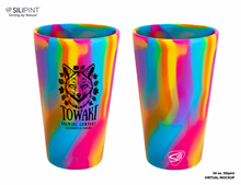 Load image into Gallery viewer, Towaki Rainbow Tye Dye Silipint - 16 oz
