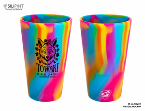 Towaki Rainbow Tye Dye Silipint - 16 oz