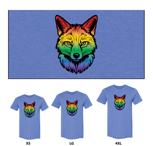 Towaki Short Sleeved Shirt with Rainbow Logo
